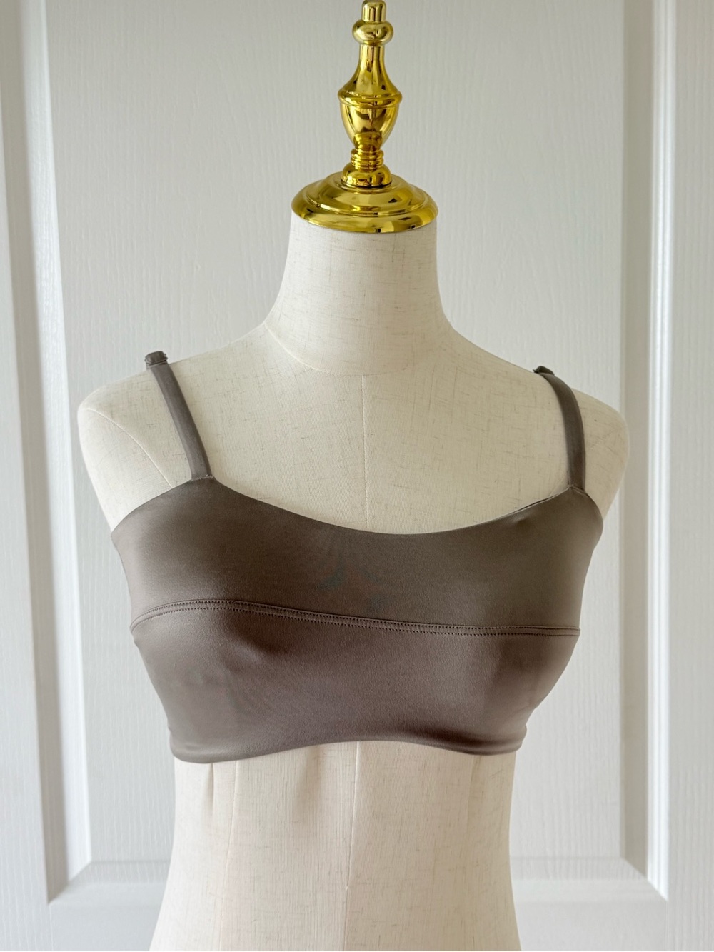 lululemon athletica Wireless Bralette in Taupe Brown